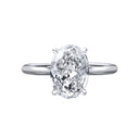 Diamond Engagement Ring - The Alaska | Oval Cut Diamond - Mara Megelea 