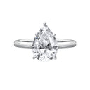 Diamond Engagement Ring - The Alaska | Pear Cut Diamond - Mara Megelea 