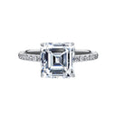 Diamond Engagement Ring - The Niagara | Asscher Cut Diamond - Mara Megelea 