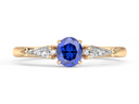 Sapphire Engagement Ring - The Milos - Mara Megelea 